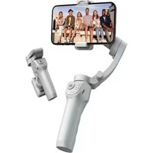 K24 360° Akıllı Yüz Takipli Selfie Gimbal Tripodlu Üç Eksenli Stabilizatör