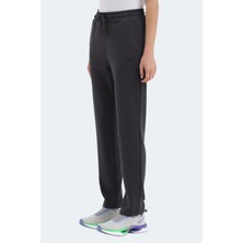 Slazenger Kloras I Kadın Cepli Gri Eşofman Altı
