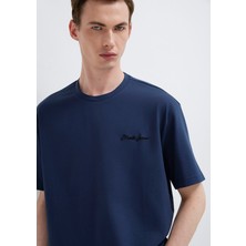 Mavi Mavi Jeans Baskılı Lacivert Tişört 0612733-70497