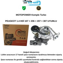 Motopower Komple Turbo Peugeot 1.4 Hdi 107 > 206 > 207 > 307