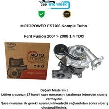 Motopower Komple Turbo Ford Fusion 2004 > 2008 1.4 Tdcı