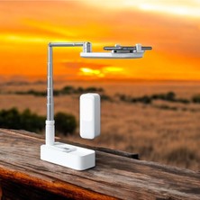 Çok Fonksiyonlu LED Işıklı 360° Döner Telefon Standı, Canlı Yayın Braketi