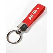 Moncuk Design Ab Rh(+) Pozitif Kan Grubu Silikon Anahtarlık – Acil Durumlar Için Hayati Bilgi
