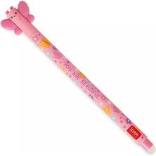 Legami Silinebilir Jel Kalem 0.7 mm Pembe Kelebek