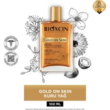 Bioxcin Gold On Skin Kuru Yağ 100 ml - Dezenfektan Hediyeli (%72 Alkol)