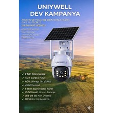 Uniywell Solar 4g 3 Mp Kamera