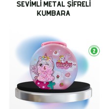 SARVONA Anahtarlı Çocuk Para Kasası Eğitici ve Dekoratif Tasarım