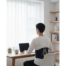 Stylmenplus Isıtmalı Bel ve Bacak Masaj Kemeri Vücut Destekli