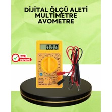 Stylmenplus Profesyonel Dijital Multimetre Volt Amper Direnç Ölçümü