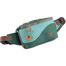 Pisikopat Fil Figürlü Sanatsal Kanvas Unisex Göğüs & Bel Çantası