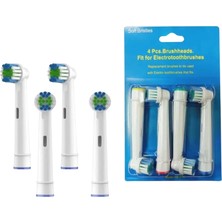 AK-SA-STR Derin Temizlik Sağlayan Yumuşak Kıllı Diş Fırçası Başlıkları