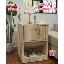 Kili Gizli Bölmeli Komodin,mdf,kurulu Gönderilir,montaj Gerekmez
