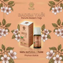 Panlıfe Badem  Yağı  10 ml %100 Saf Analiz Sertifikalı  ( Markamız Eczacı Kuruluşudur.)