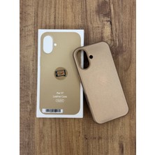 Ceptex Iphone 17 Uyumlu Animasyonlu Magsafe Özellikli Deri Kılıf Içi Kadife