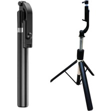 R1-L Mini Tripod Selfie Stick 3 In 1, Galaxy S25 Ultra Uyumlu