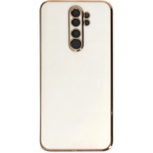 Snmswrld Newface Xiaomi Redmi Note 8 Pro Kılıf Volet Silikon - Beyaz