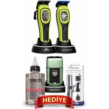 Hector Avantajlı Profesyonel Berber Seti Yağ ve Burun Kulak Kıl Alma Hediyeli