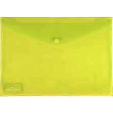 Faber-Castell Faber Castell Sarı Çıtçıtlı Dosya