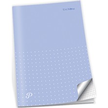 Uninote Çınar Karton Kapak A4 60 Yaprak Kareli Defter 12'li Paket