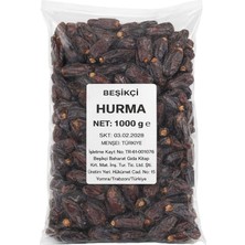 Beşikçi Medine Hurması 1 kg (Mebrum Hurma)