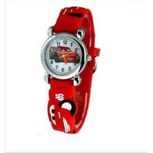 Zavira Çocuk Kol Saati Arabalı Kırmızı