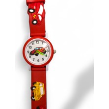 Zavira Çocuk Kol Saati Arabalı Kırmızı