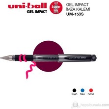 Uni-Ball Uni Roller Kalem Gel Impact 1.0mm İmza Kırmızı