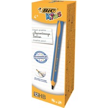 Bic BİC Kids Evolution Üçgen Jumbo Erkek Kurşun Kalem 12'li  Paket