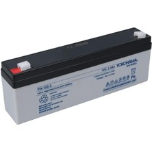 Zemira Yokohama YH-122.3 12 Volt - 2.3 Amper Yatık Uzun Akü (176X61X33 Mm)