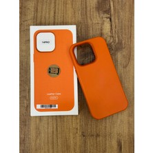 Ceptex Iphone 14 Pro Uyumlu Animasyonlu Magsafe Özellikli Deri Kılıf Içi Kadife