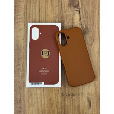 Ceptex Iphone 17 Uyumlu Animasyonlu Magsafe Özellikli Deri Kılıf Içi Kadife