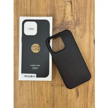 Ceptex Iphone 14 Pro Uyumlu Animasyonlu Magsafe Özellikli Deri Kılıf Içi Kadife