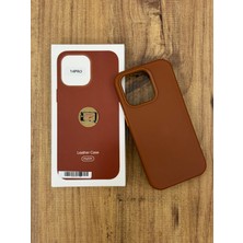 Ceptex Iphone 14 Pro Uyumlu Animasyonlu Magsafe Özellikli Deri Kılıf Içi Kadife