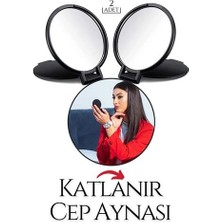 SHC4200 Mey Ithalat® Katlanabilir Ikili Cep Aynası Seti – Net Cam & Ergonomik Kompakt Tasarım