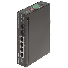 Hikvision Hıkvısıon DS-3T0506HP-E/HS(O-STD 4 Port 10/100/1000 3xgıga Poe + 1xgıga Hi-Poe 2 x Sfp 60W Yonetılemez Swıtch