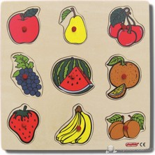Ekoplay Meyveler Ahşap Yapboz (30 x 30 cm)