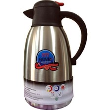 Nova 777 Çelik 3 Litre Termos Sıcak Tutma Süresi 24 Saat Gümüş Renkli Sızdırmaz Kapaklı