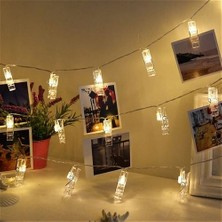 Epilons Işıklı 10'lu Mandal (Ufak Boy)