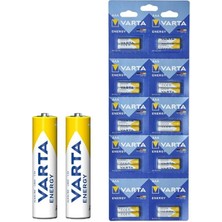 Zemira 4103229482 LR03 1.5 Volt Alkalin 20'li Ince Aaa Kalem Pil