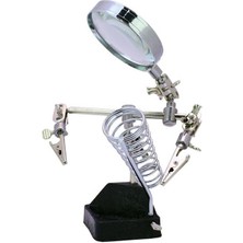 Zemira PM-7194 3 Konumlu Büyüteç Havya Standı