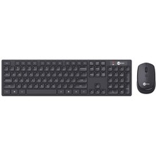 Zemira Lecoo KM2001 Kablosuz Q Klavye - Mouse Set