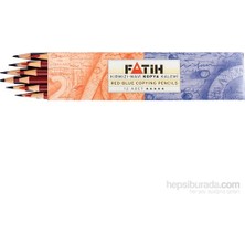 Fatih Kopya Kalemi Kırmızı-Mavi 12'li Paket