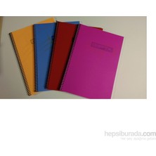 Gıpta Eko Defter Spiralli Plastik Kapak A4 100 Yaprak Çizgili