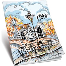 Uninote Çınar Karton Kapak A4 100 Yaprak Kareli Defter 12'li Paket