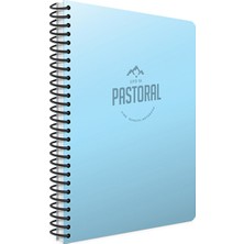 Gıpta Pastoral Defter Spiralli Plastik Kapak A4 120 Yaprak Çizgili