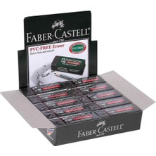 Faber-Castell Faber Castell 7089/20 Siyah Silgi 20'li Paket