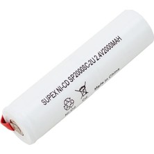 Zemira Supex Üst Üste Dik 2'li 2.4V 2000MAH Süpürge Pili