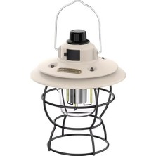 Zemira PM-16042 Nostaljik Şarjlı Kamp Lambası Filament + Smd Ledli