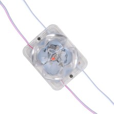 Zemira PM-14717 12 Volt 2 Watt Karışık (R+B) Yanıp Sönen Çakar 4333-3030 Modül LED 43X33X28MM