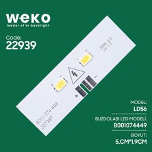 Zemira Buzdolabı Iç Aydınlatma Ledi LD56 8001 074 449 307387 2 Çipli
